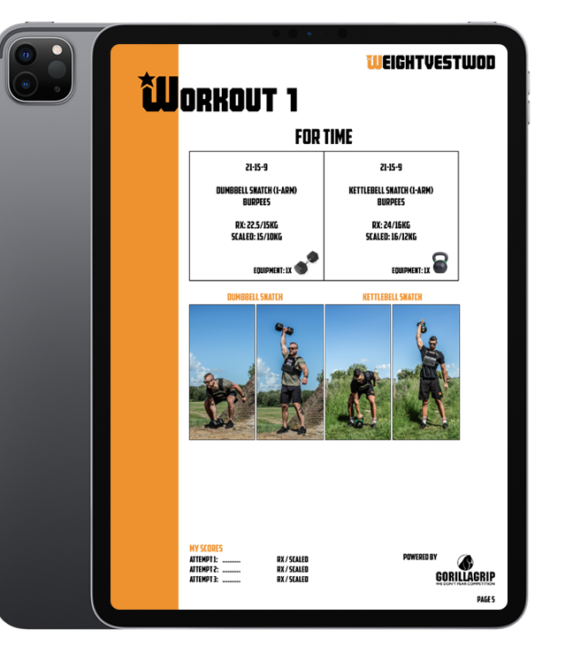 E-book 35 dumbbell and kettlebell workouts by WeightvestWOD 1.0 | The